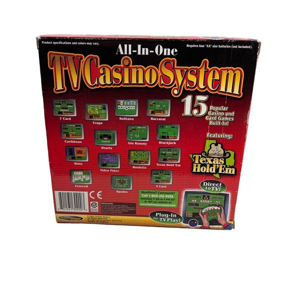 Techno Source TV CASINO GAME SYSTEM Plug & Play on TV - Picture 3 of 7